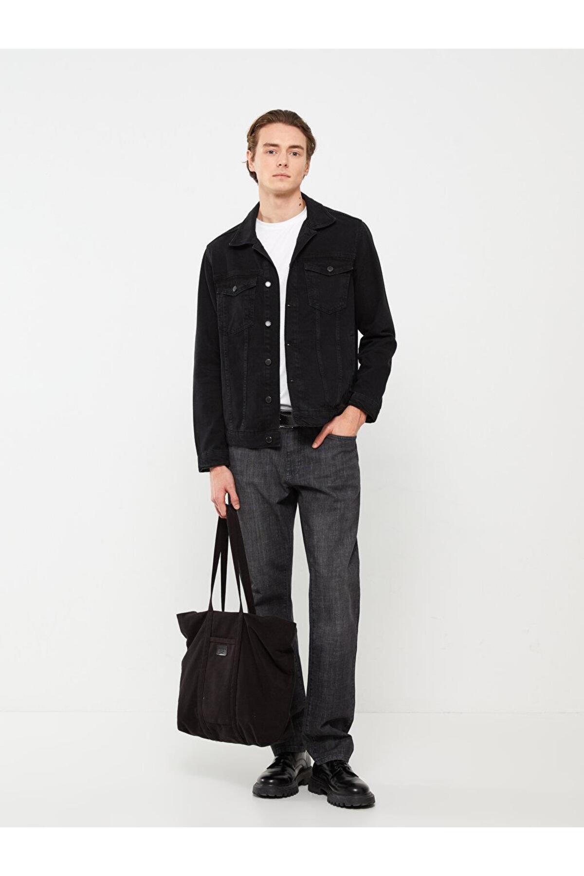 کاپشن مردانه مشکی ال سی وایکیکی | S31640Z8 اورجینال - تصویر 2