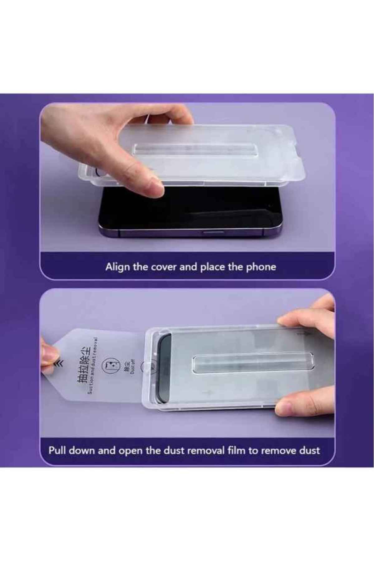 TaFa-iPhone 11 Easy Application Screen Protector with Apparatus Glass screen protector glass tempered 5