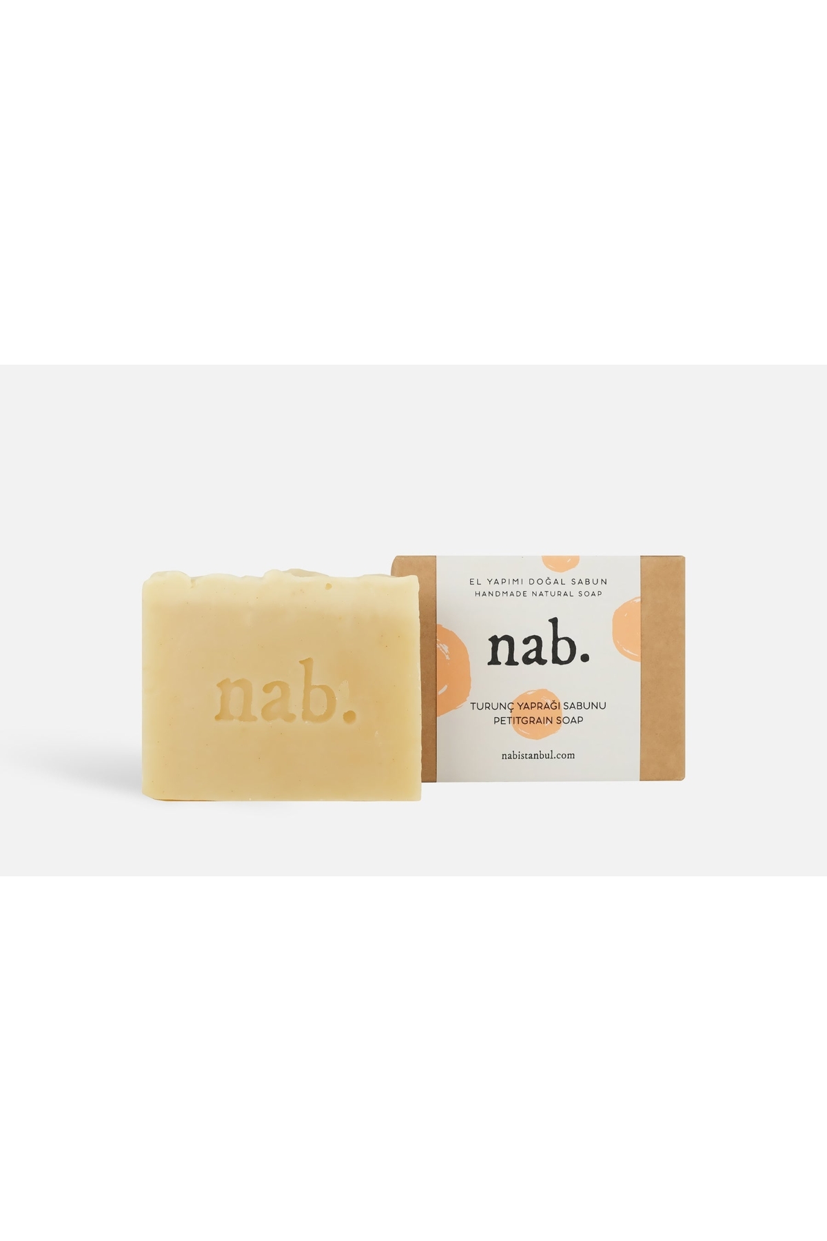 Natural Handmade Orange Leaf Soap 100 Gr – Sebum Balancer, Anti-Acne and Anti-Blackhead