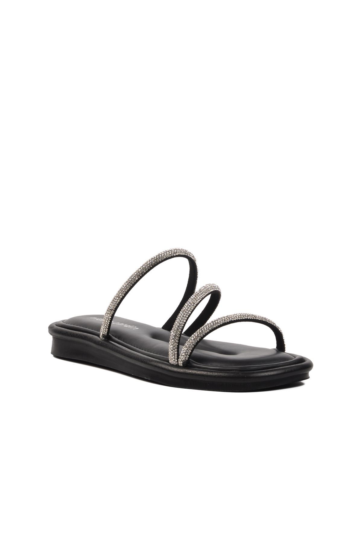 Pierre Cardin-PC-5102 Papuci negri pentru femei 3