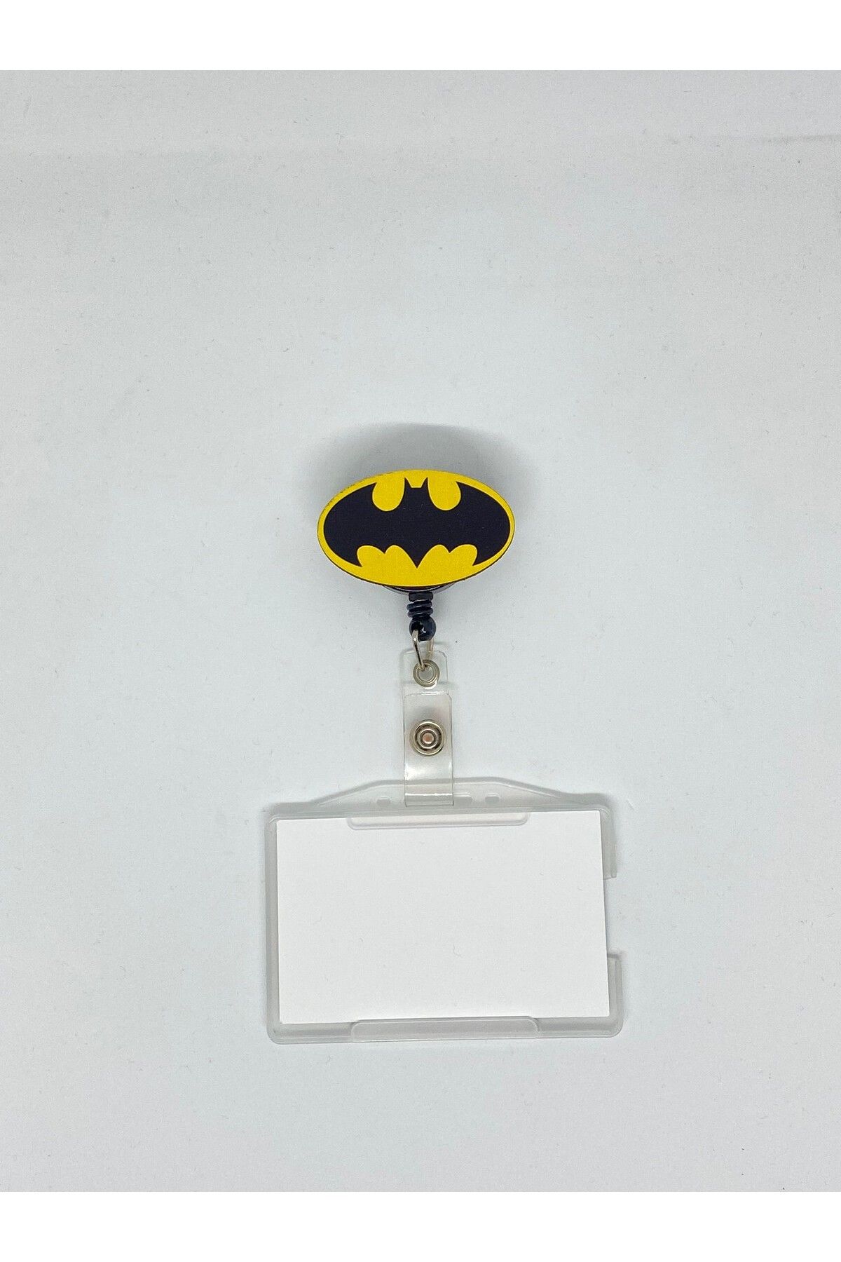 Sağlıkçı Shopping Batman Logo Themed Yoyo Card Holder Yoyo Badge