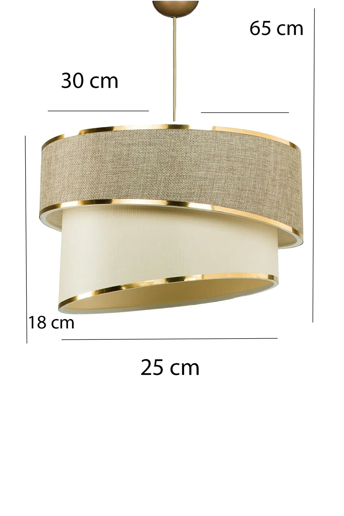 BBY HOME & DESIGN-Ariane Model CHANDELIER-LAMPSHADE-COMMIDINE Set 3