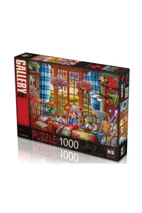 Puzzle 1000 Parça -stitching Room ( Dikiş Odası )+ Puzzle Yapıştırıcısı activeshop20565