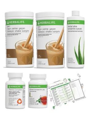 Herbalife Yag Yakici Aylik Paket Limon Cay 50gr Thermo Aloe Vera Icecek Trendyol