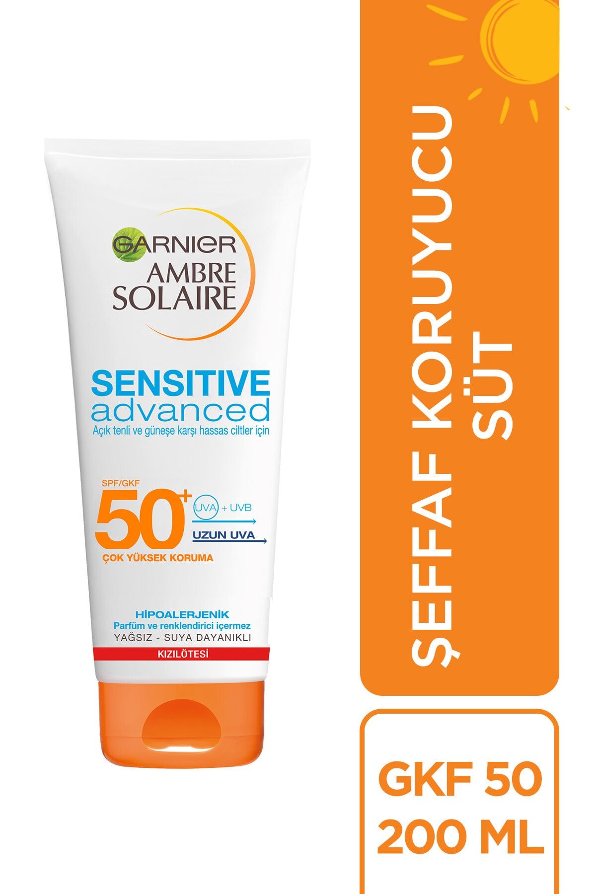 Garnier Seyahat Boyu Gunes Koruyucu Sut Spf 30 50 Ml 3600541918795 Trendyol