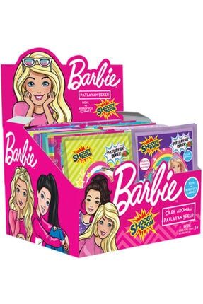 Barbie Çilek Aromalı Patlayan Şeker (40 Paket) 33301