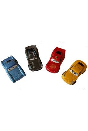Cars Oyuncakları 4’lü Cars-3 Metal Araba Seti ML-0063