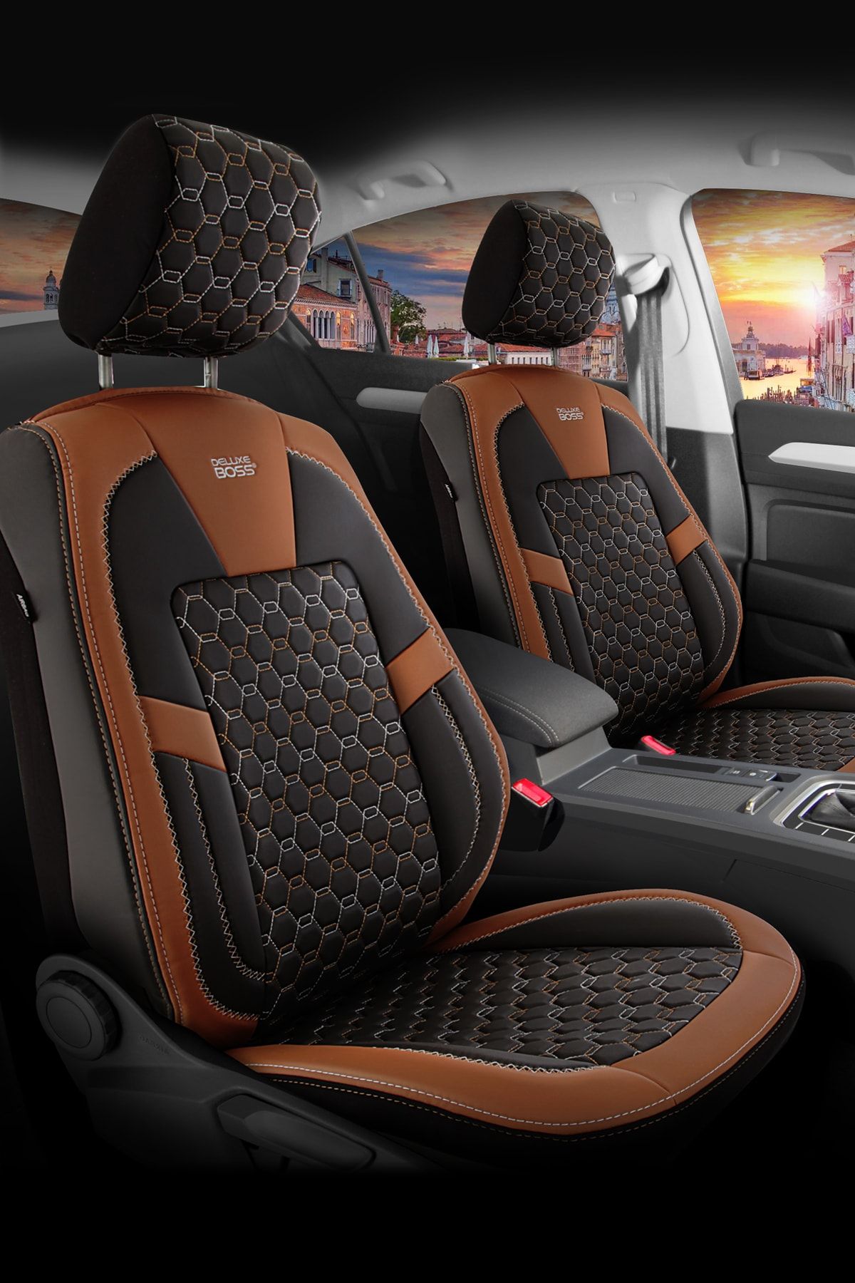 Deluxe Boss Mercedes Benz C Serisi Uyumlu Deri Koltuk Kilifi Luxury Fit Diamond Dm10 Fiyati Yorumlari Trendyol
