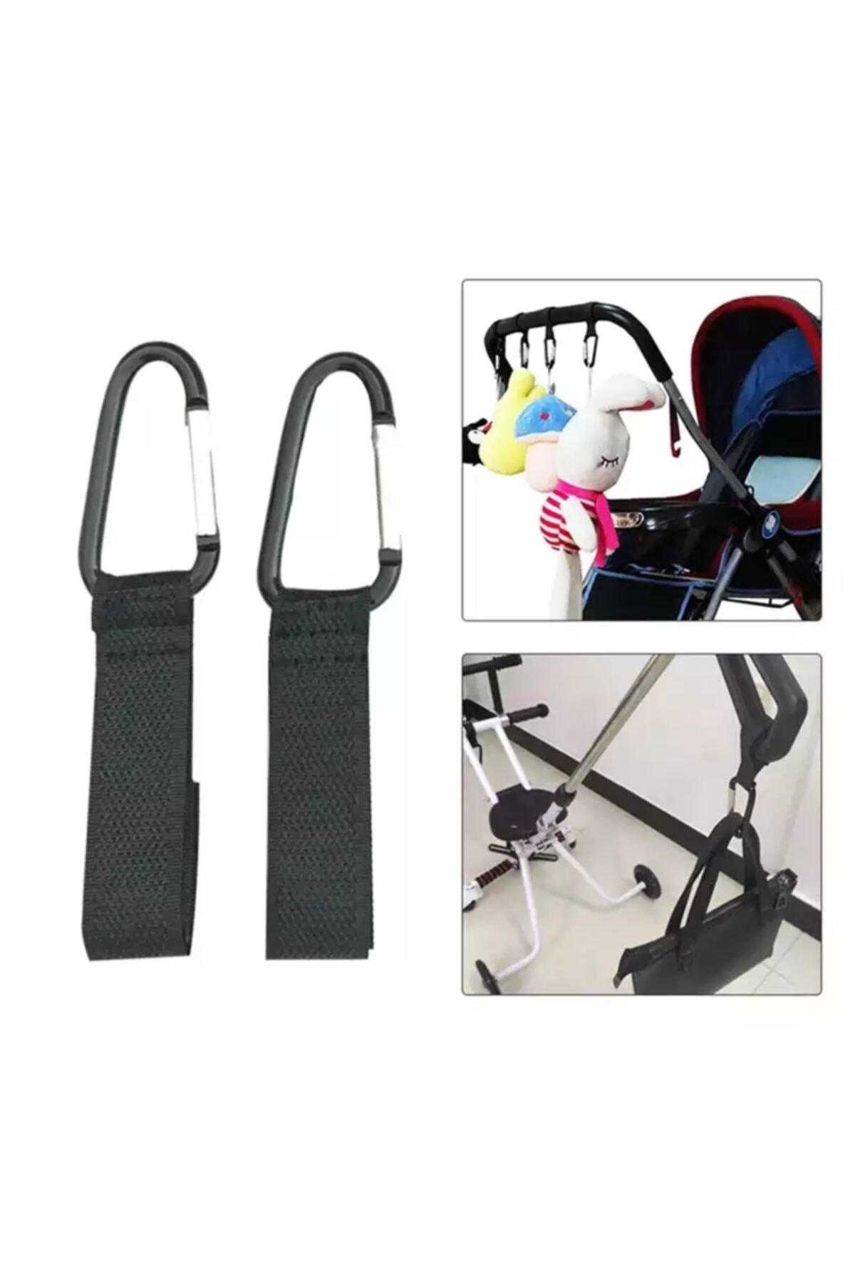 Revu Baby Puset Kancası - Bebek Arabası Askı Aparatı 2 adet 2