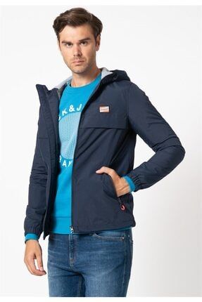 Jack Jones Erkek Siyah Jortam Jacket Mont 12175203 Trendyol