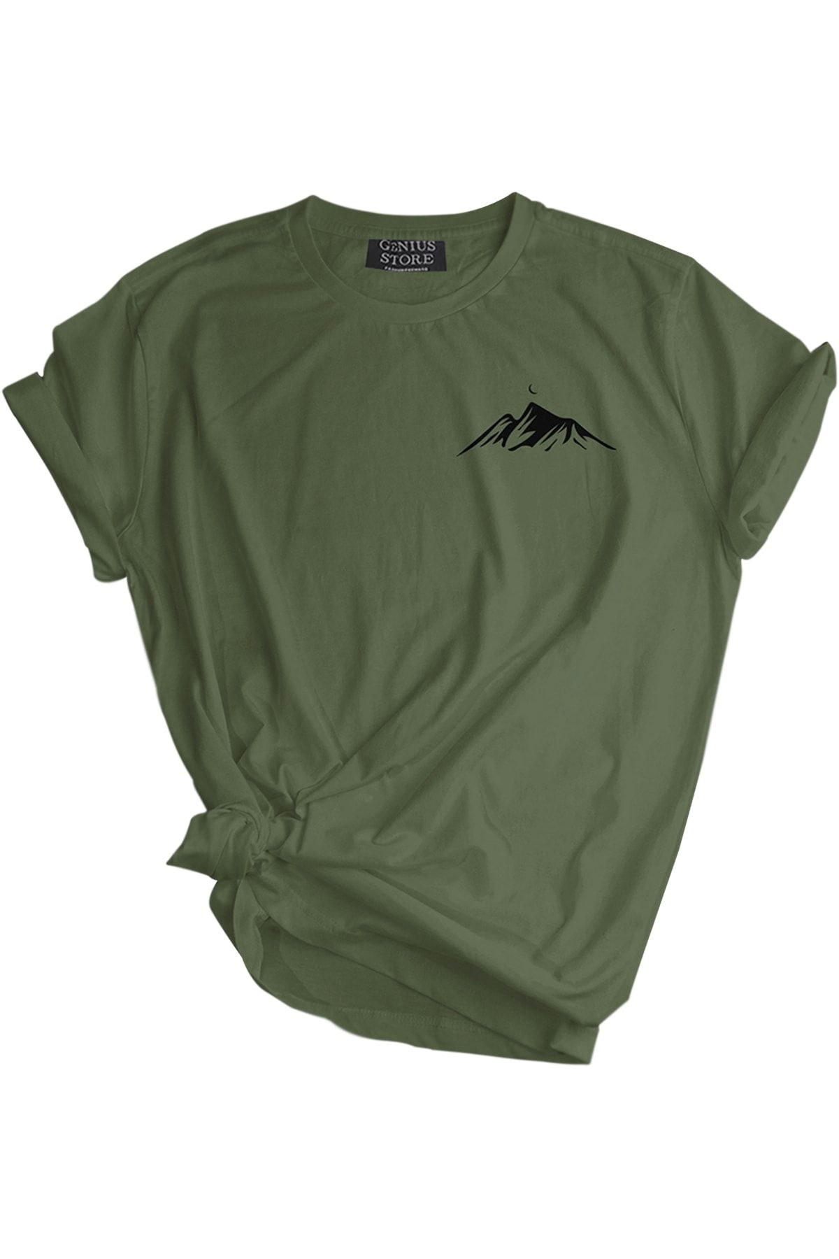 Genius Genius Store Erkek Tisort Outdoor Baskili T Shirt Trendyol