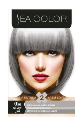 Sea Color 0 01 Fume Gri Set Boya Trendyol