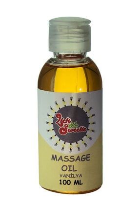 Vanilya Aromalı Yenilebilir Masaj Yağı - Kayganlaştırıcı Jel 100 ml Vanilya1