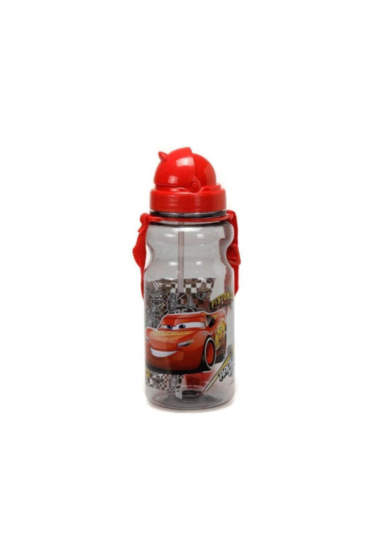 Cars Red Lightning Mcqueen Printed Plastic Water Bottle - Trendyol