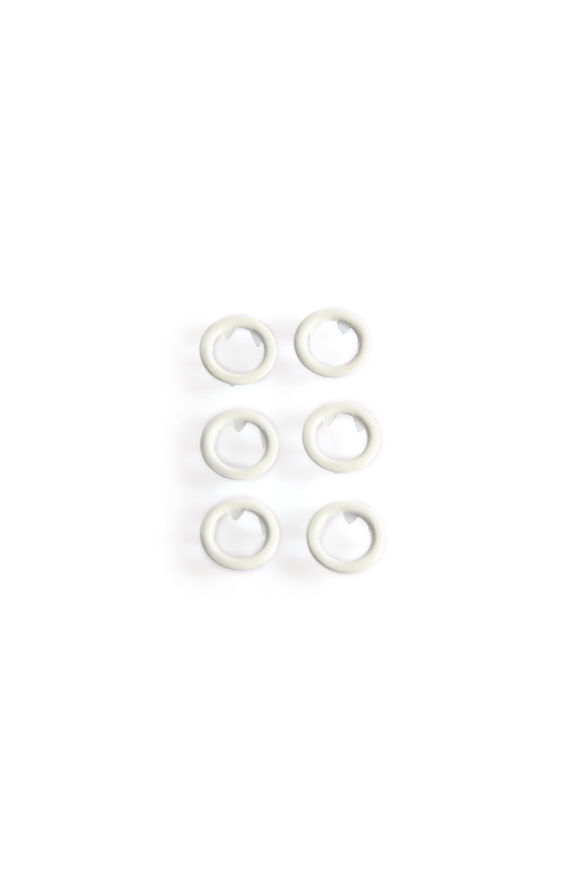Koza 9.5 mm Beyaz Bebe Çıtçıt 100 Adet