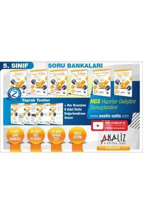 Analiz Yayinlari 5 Sinif 3 Lu Matematik Set Trendyol