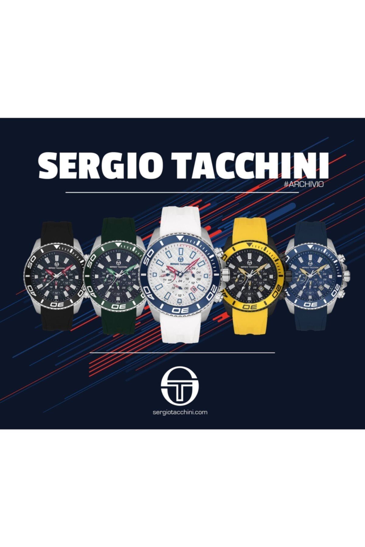Sergio Tacchini Watch Dark blue Silver Trendyol