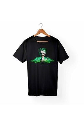 Çocuk Siyah Baskılı T-shirt ALFA10000-419