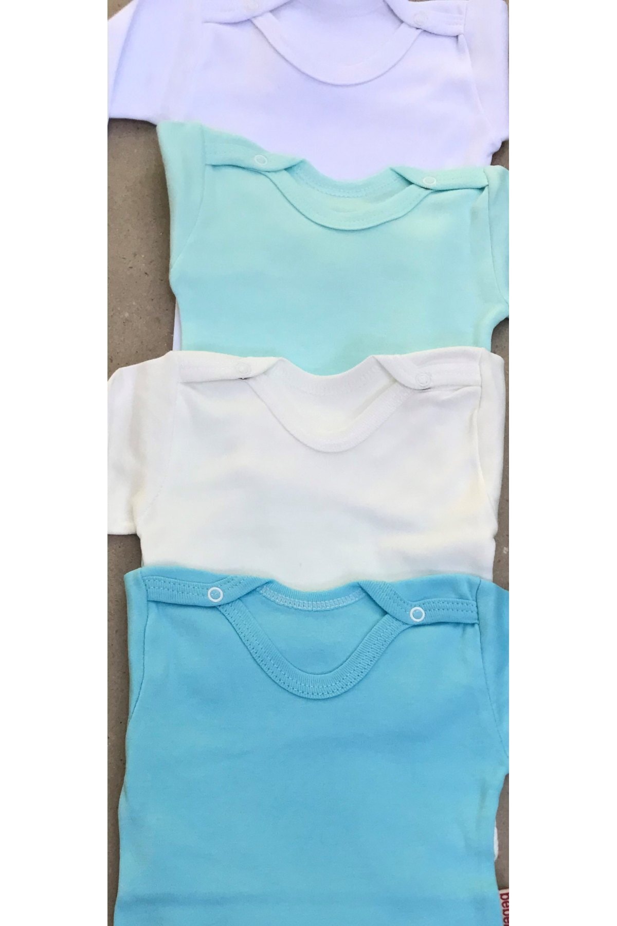 بادی نوزادی پسرانه سفید bebedino | 1401244 اورجینال - تصویر 4