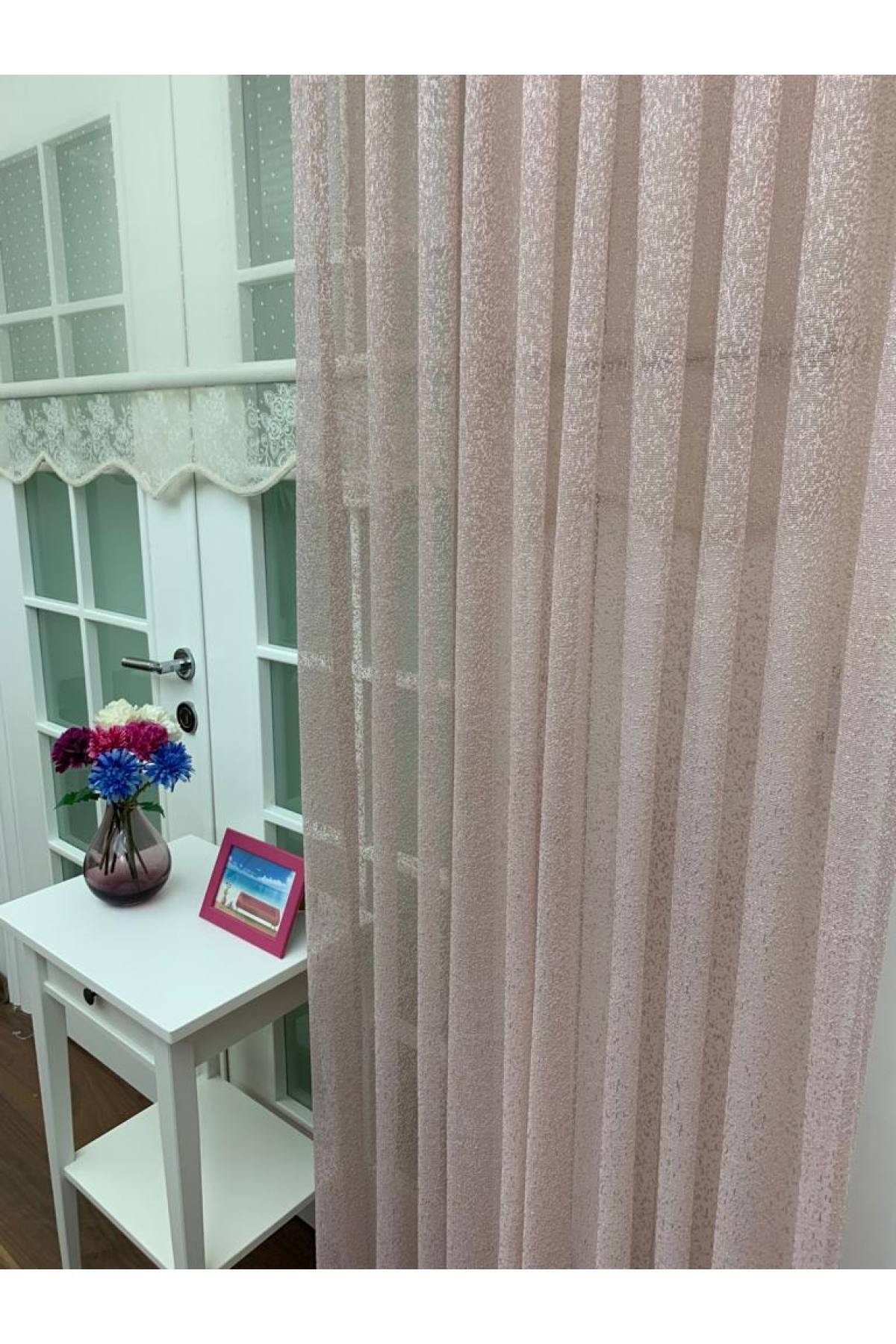 Esse Home Kendinden Desenli Fon Perde, 80x260, 1/3 Sık Pile, Pileli, Tek Kanat fotoğrafı 4 (önizleme)