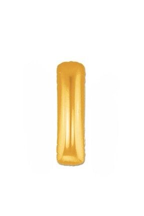 Folyo Balon I Harf Altın Gold 16 Inç (40 Cm) 10003015isil