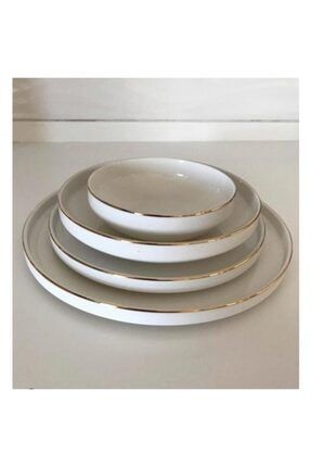 Koleksiyon1 Koleksiyon Evaliza Poetica Yemek Seti 100 Parca Duo Platin Trendyol