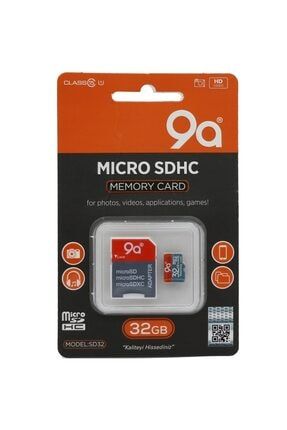 9a 32 Gb Micro Sdhc Hafiza Karti Class 15 Trendyol