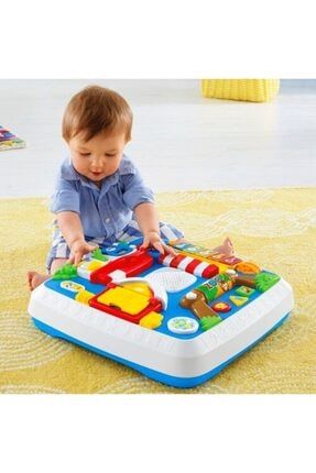 Fisher Price Eglen Ve Ogren Egitici Kopekcigin Aktivite Masasi Oyuncak Trendyol