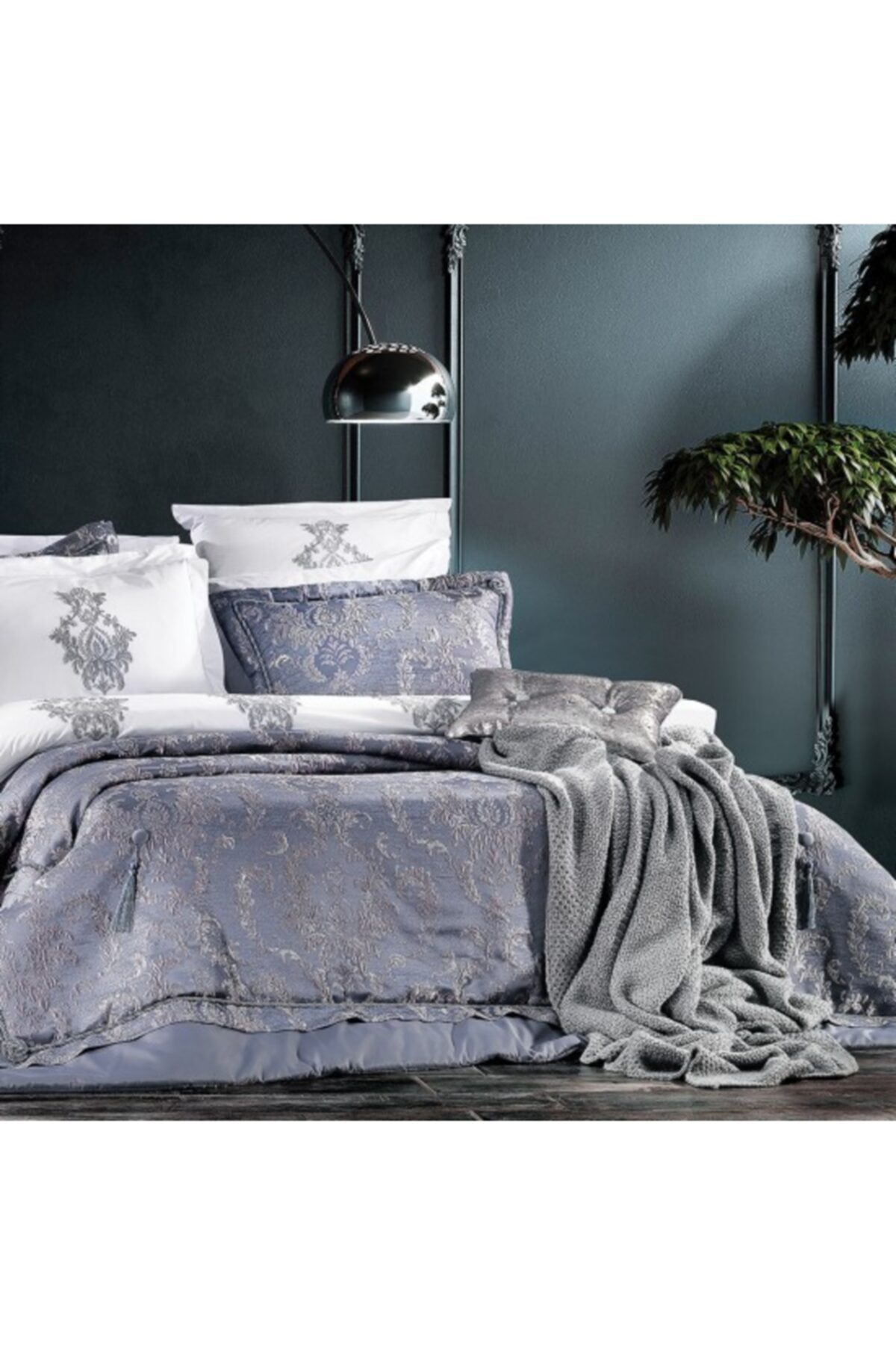 ZEBRA CASA İndigo Meghan Yatak Örtüsü Fiyatı, Yorumları TRENDYOL