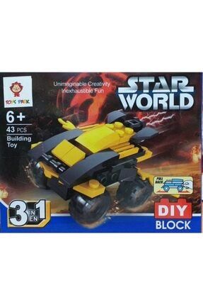 Star World Lego 43 Parça 123-1B
