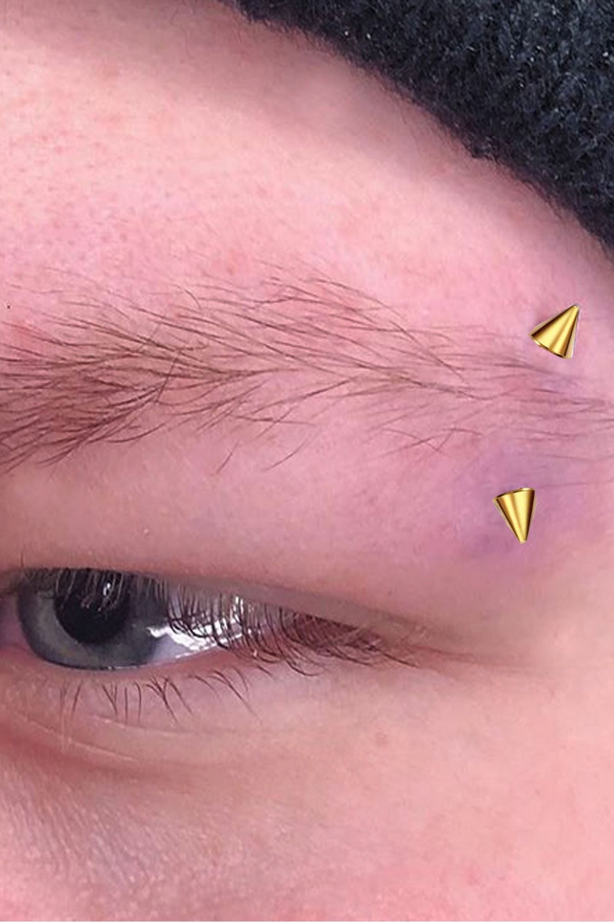 Eyebrow piercing spike outlet