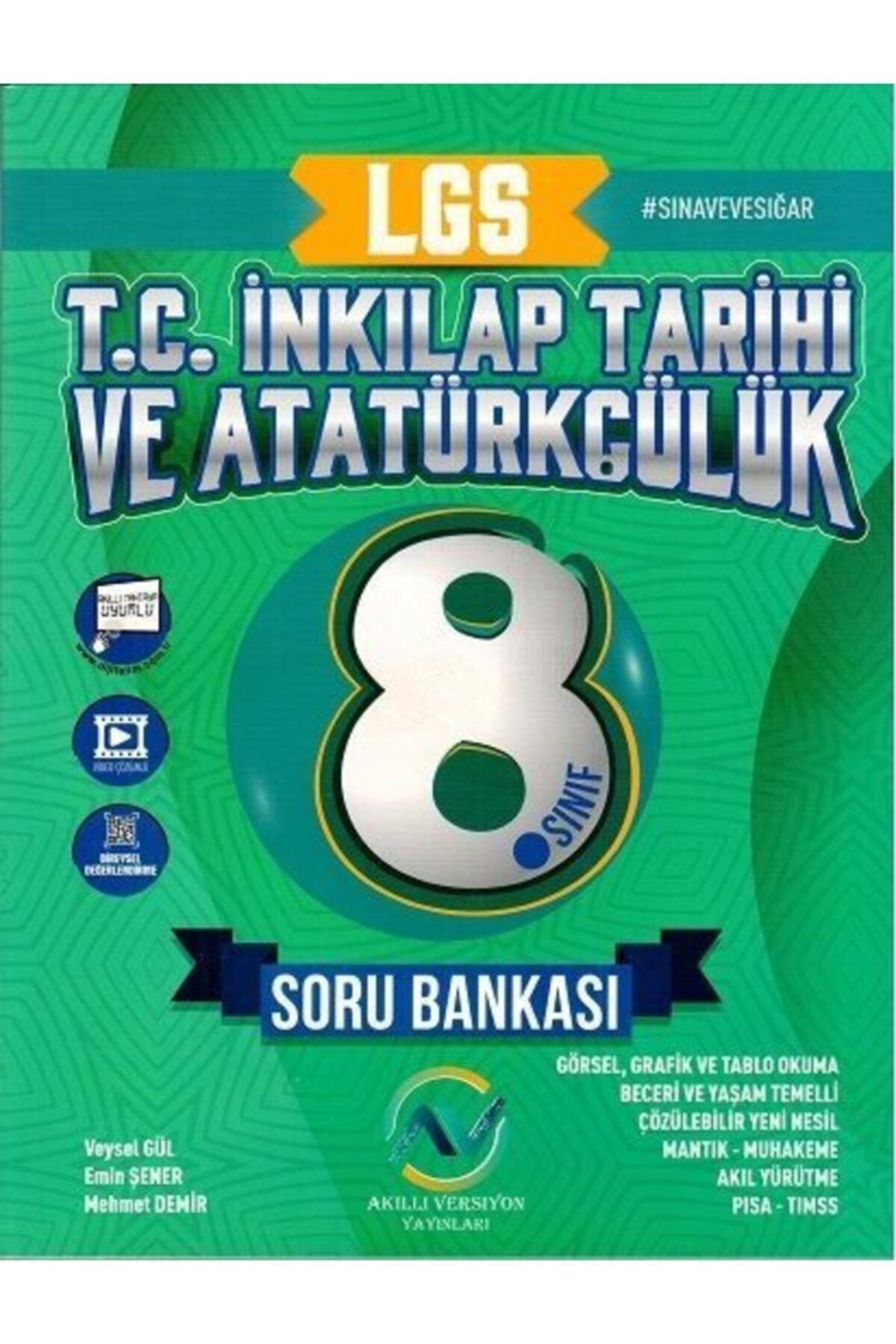 AV YAYINLARI-8.Class LGS T.CInkılap Date and Ataturklik Question Bank / AV Broadcasts /9786050624618 1