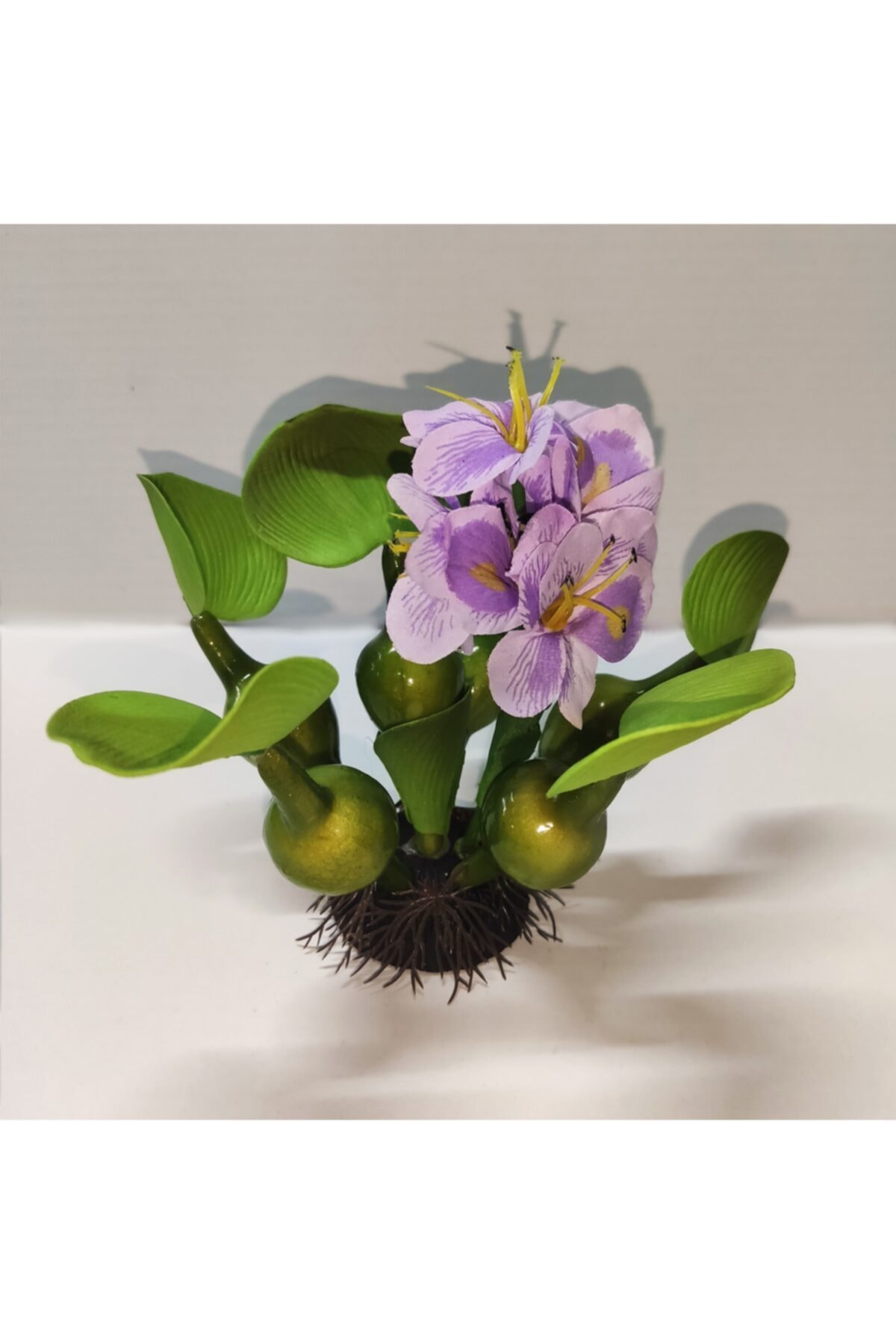 Aquaplant Tls Su Üstü Nülifer Yapay Akvaryum Bitkisi - Çiçekli