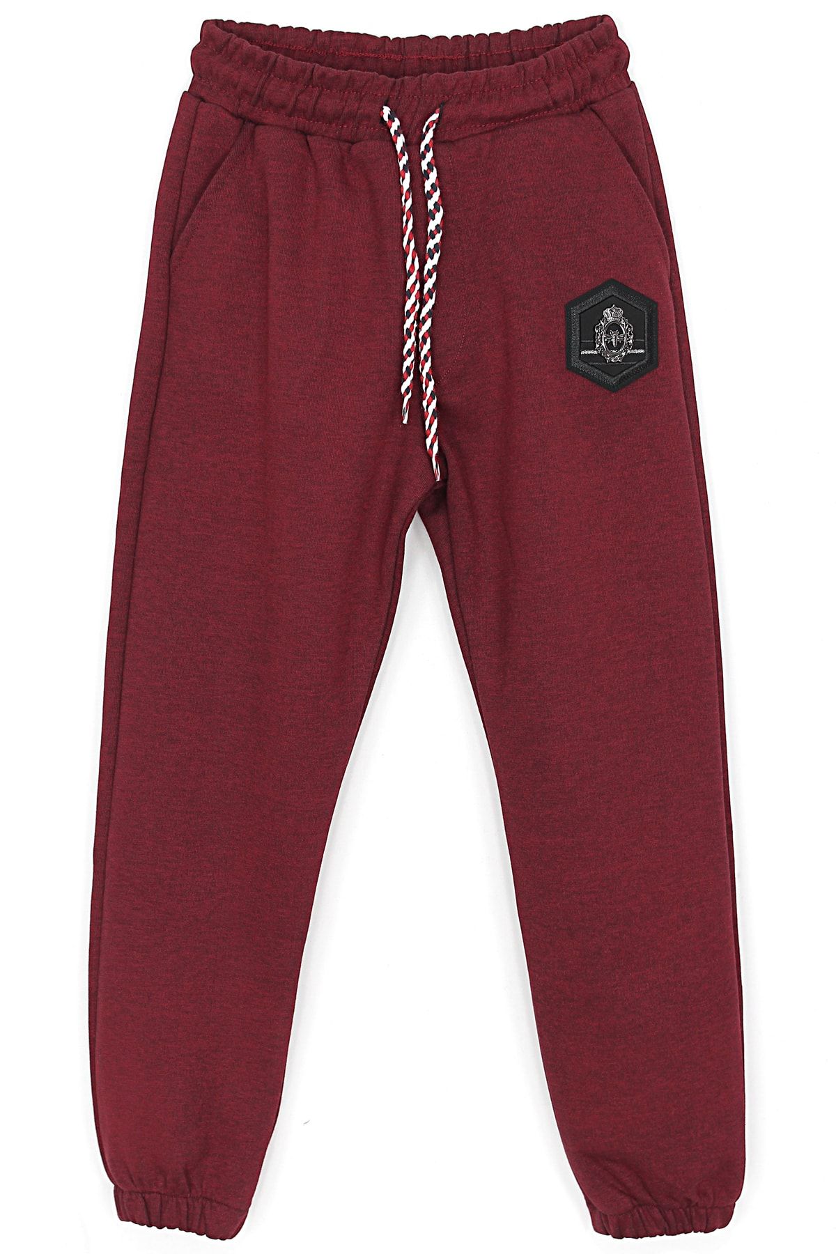 Boys burgundy sweatpants 2025