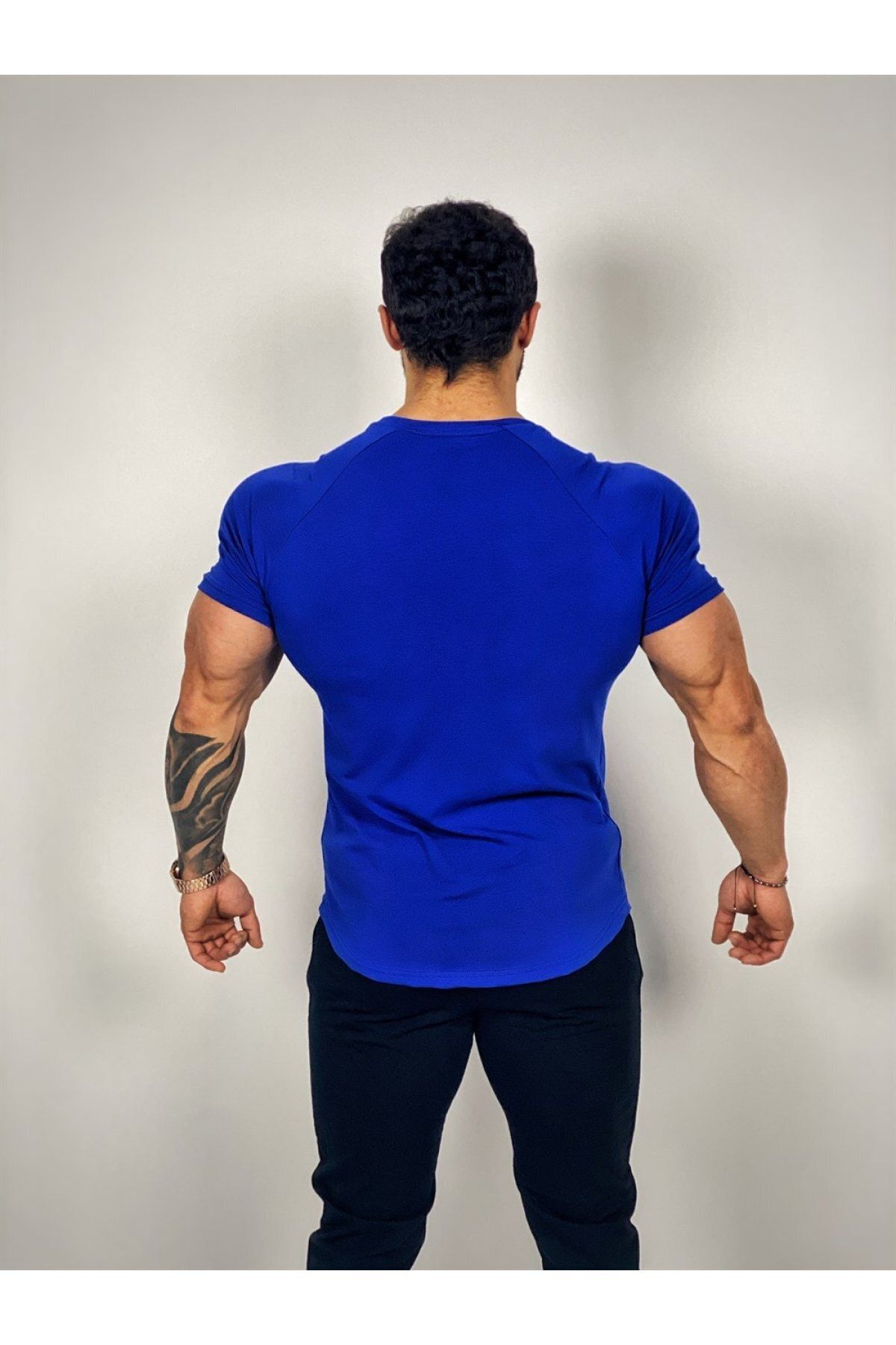 Blue black clearance t shirt
