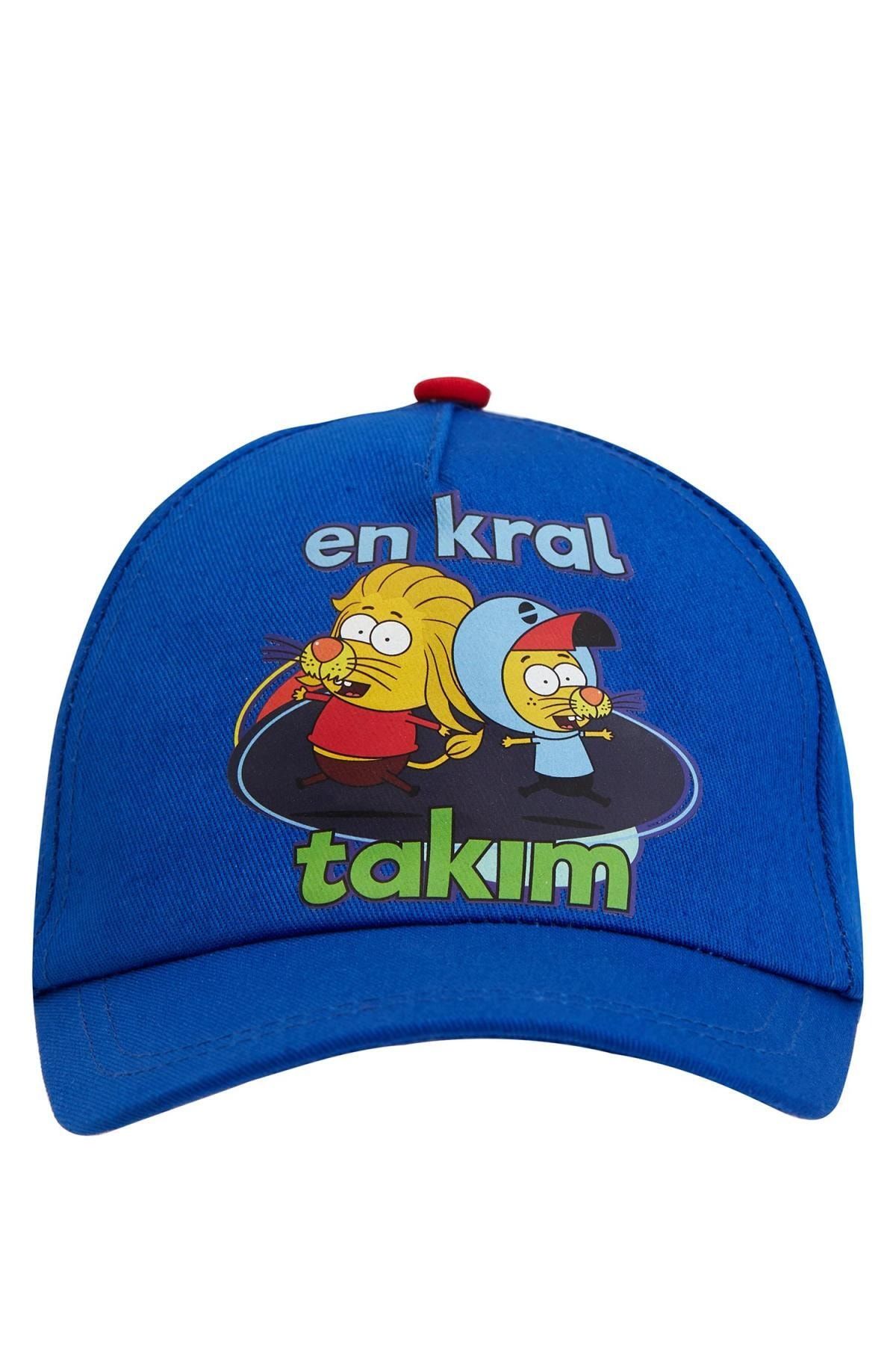 Defacto Erkek Cocuk Kral Sakir Lisansli Baseball Sapka Trendyol