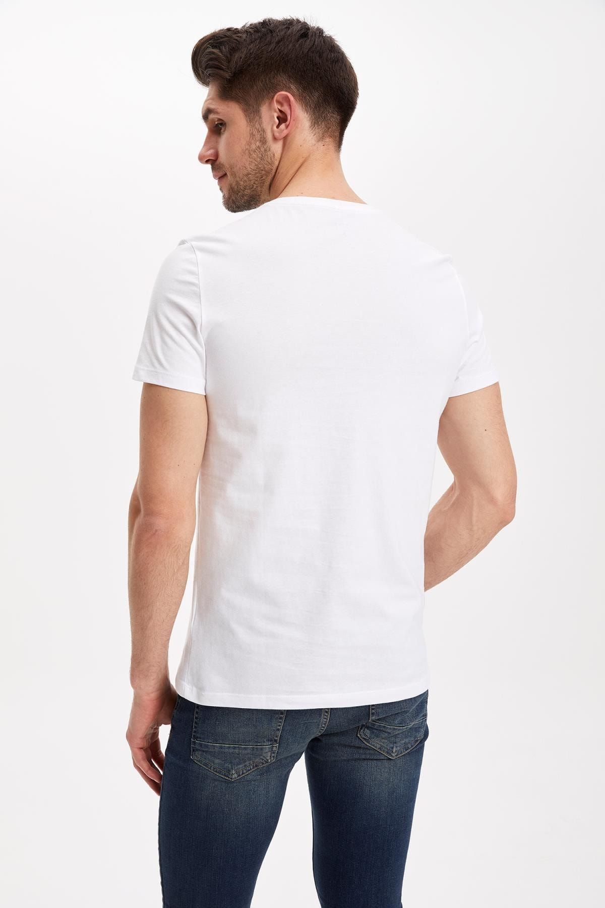 Defacto Erkek Ataturk Baskili T Shirt L0119az 19sm Wt34 Trendyol