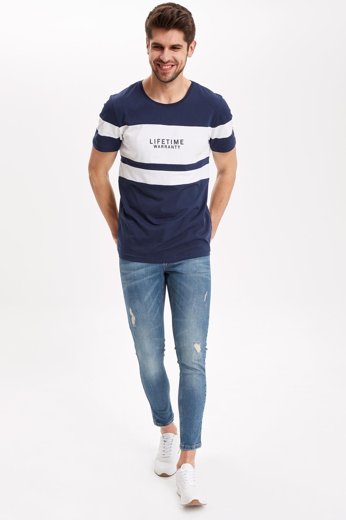 Defacto Erkek Yesil Kot Skinny Comfort Fit Jean Pantolon L2323az 19sm Nm29 Trendyol