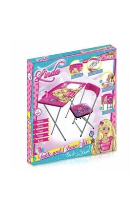 Furkan Toys Linda Kiz Cocuk Ders Calisma Masasi Trendyol