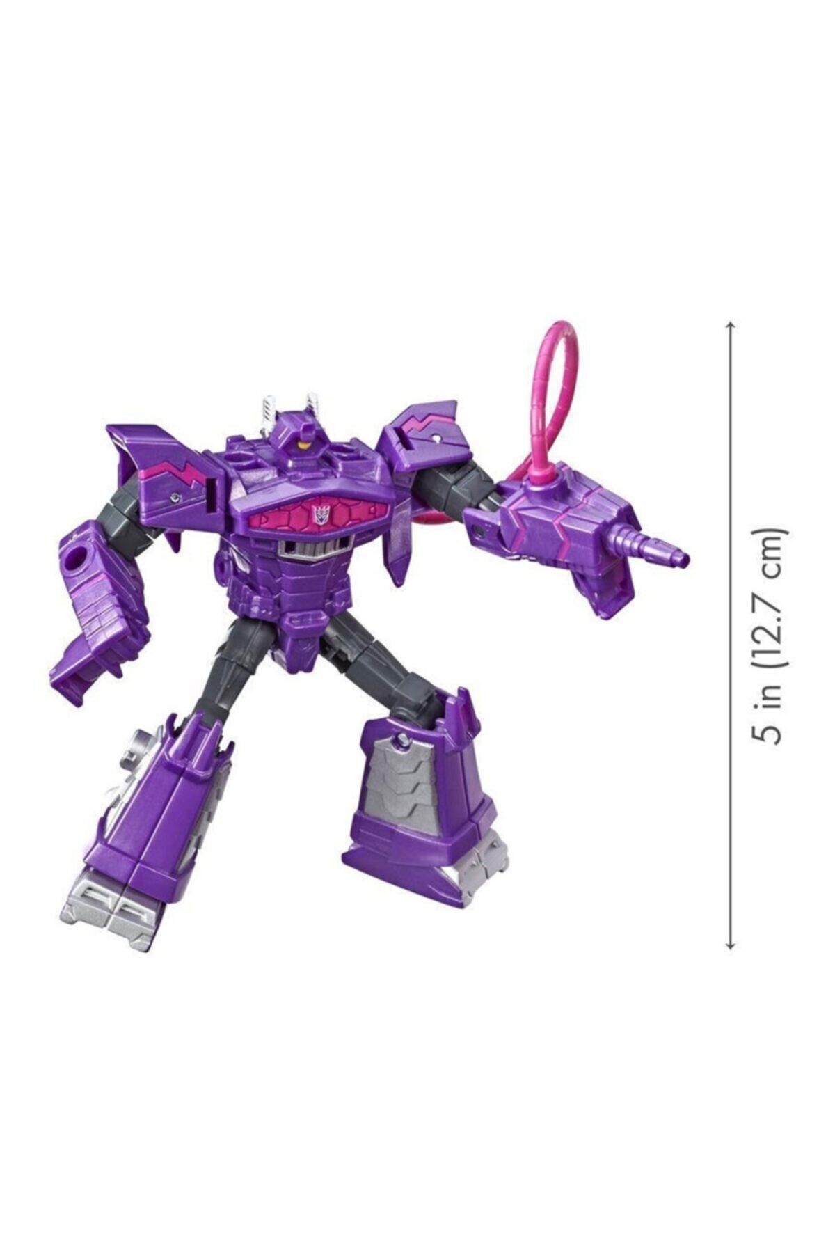 Cyberverse Spark Armor Battle Figür Autobot Shockwave - Solar Shot E4219-E4300 - 5