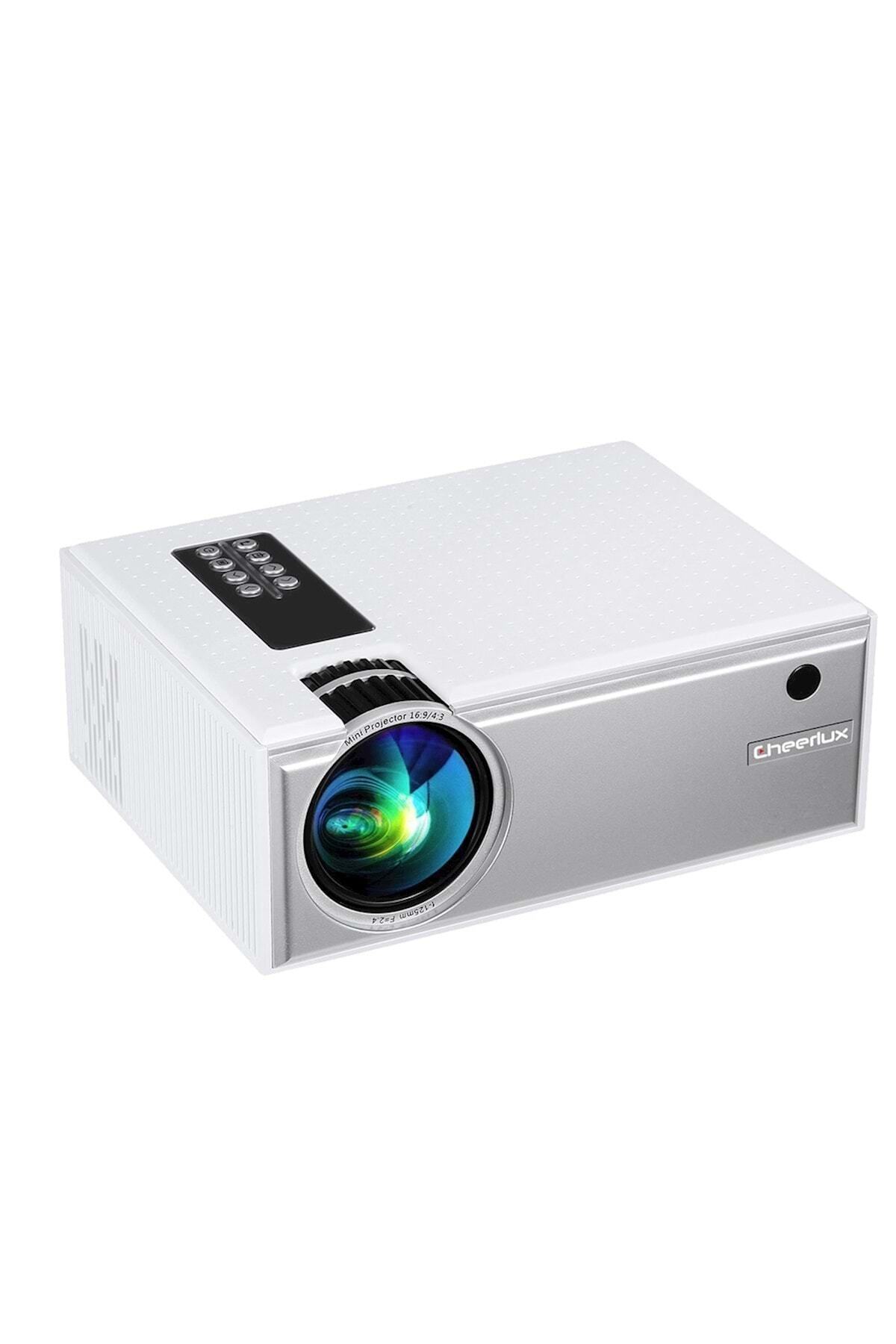 GOGGO C8 + Wifi Bluetooth Android(aparatlı) Projeksiyon Ev Sineması