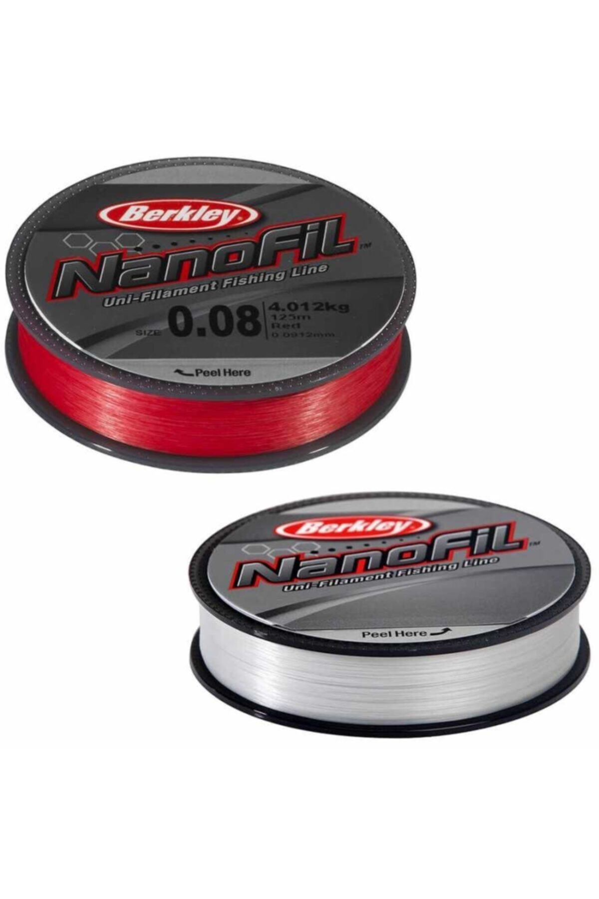 BERKLEY Nanofil Unifilament Misina Clear 0.12mm - 125mt - 6.9kg