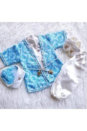 Petite Ponpon Baby Ponpon Baby Erkek Bebek Yelekli Mevlut Takim Seti 0 6 Ay Ozel Gun Hediyelik 6 Parca Trendyol