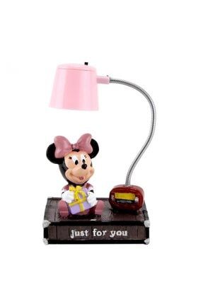 Minnie Mouse Pembe Masa Gece Lambası Işıklı Biblo HLAM073