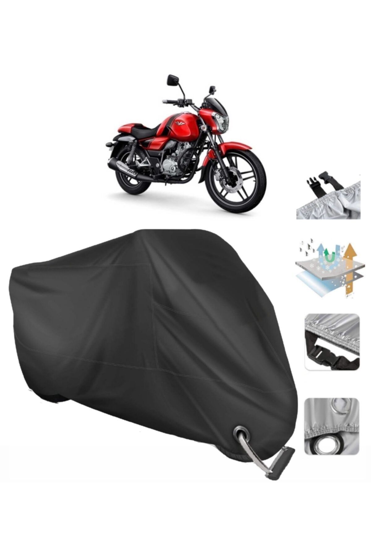 Bajaj v15 engine cover clearance