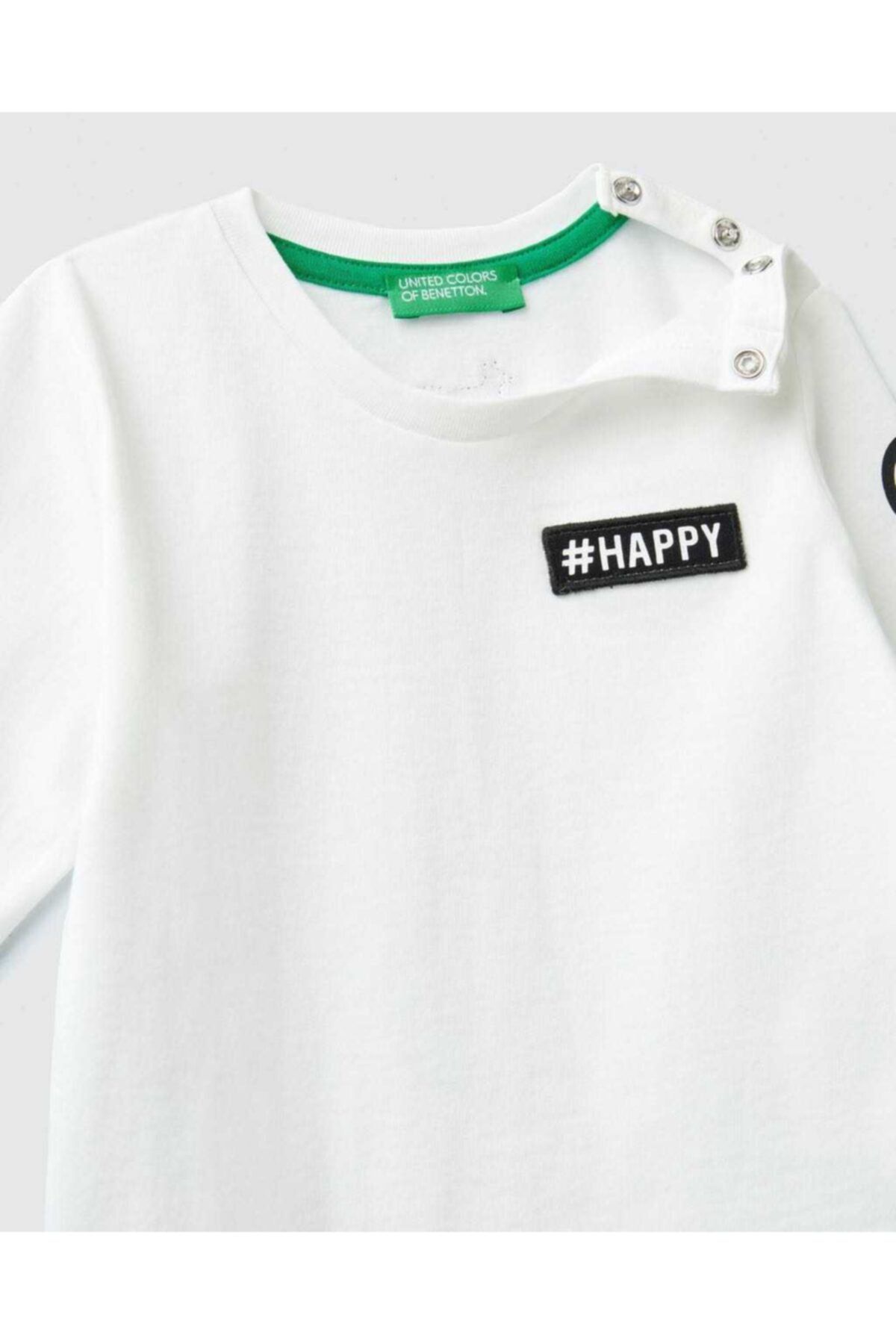 Kolları Baskılı Tshirt