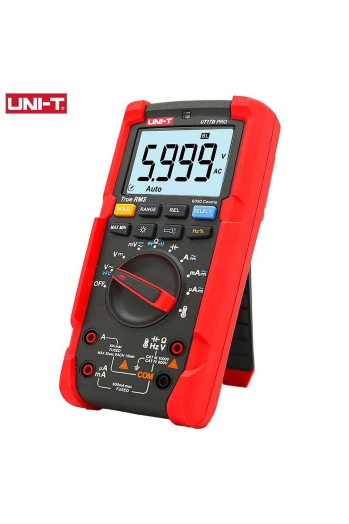 Unit-جهاز قياس رقمي متعدد من Uni-t Ut17b Pro Rms 2