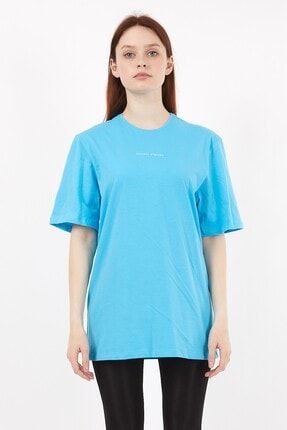 Unisex Lone Mavi T-Shirt ABJNX156