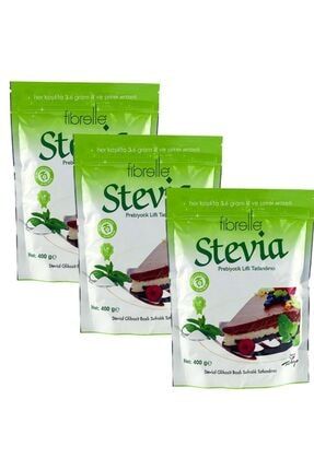 Fibrelle Stevia Prebiyotik Lifli Tatlandırıcı 400 Gr X 3 Adet 7279.3