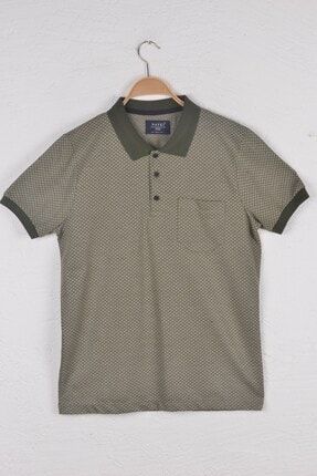 Erkek Polo Yaka Jakarlı Cepli Tişört 2 Renk NYK2057PY